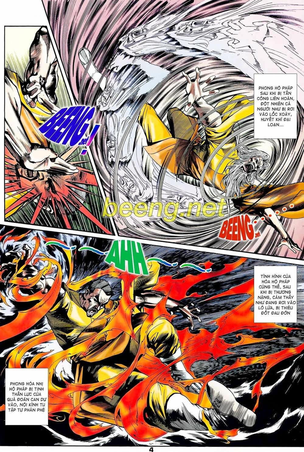 Truyện Tranh Long Hổ 5 Thế trang 8
