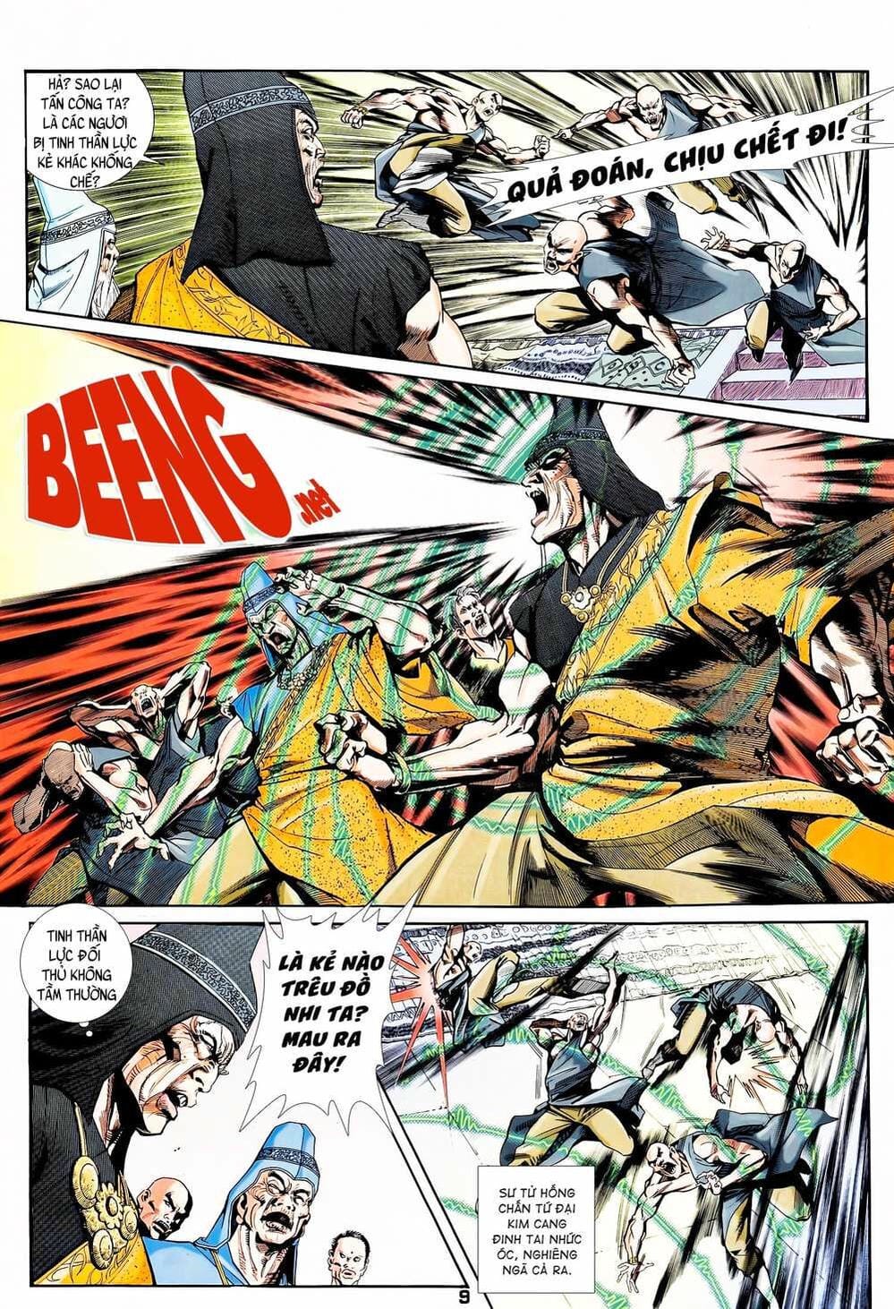 Truyện Tranh Long Hổ 5 Thế trang 8