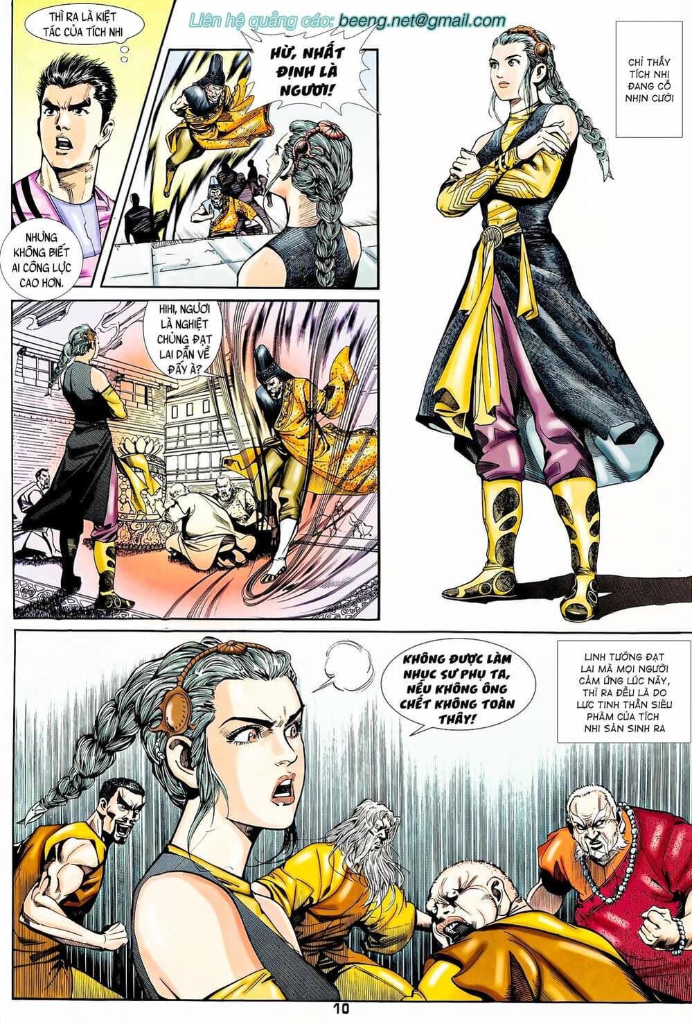 Truyện Tranh Long Hổ 5 Thế trang 8