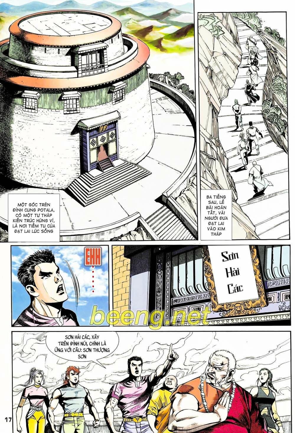 Truyện Tranh Long Hổ 5 Thế trang 8
