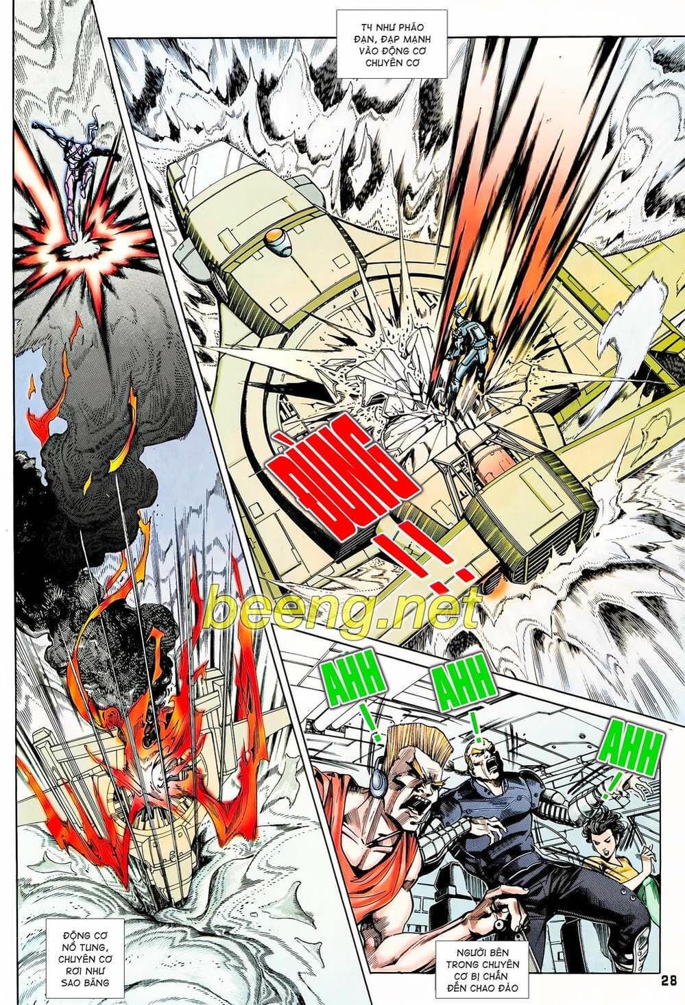 Truyện Tranh Long Hổ 5 Thế trang 8
