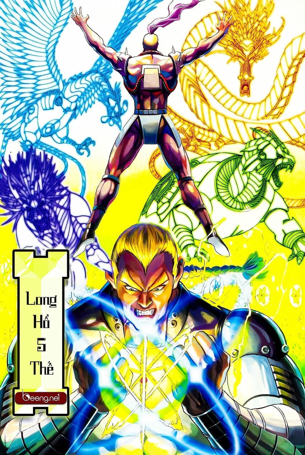 Truyện Tranh Long Hổ 5 Thế trang 8