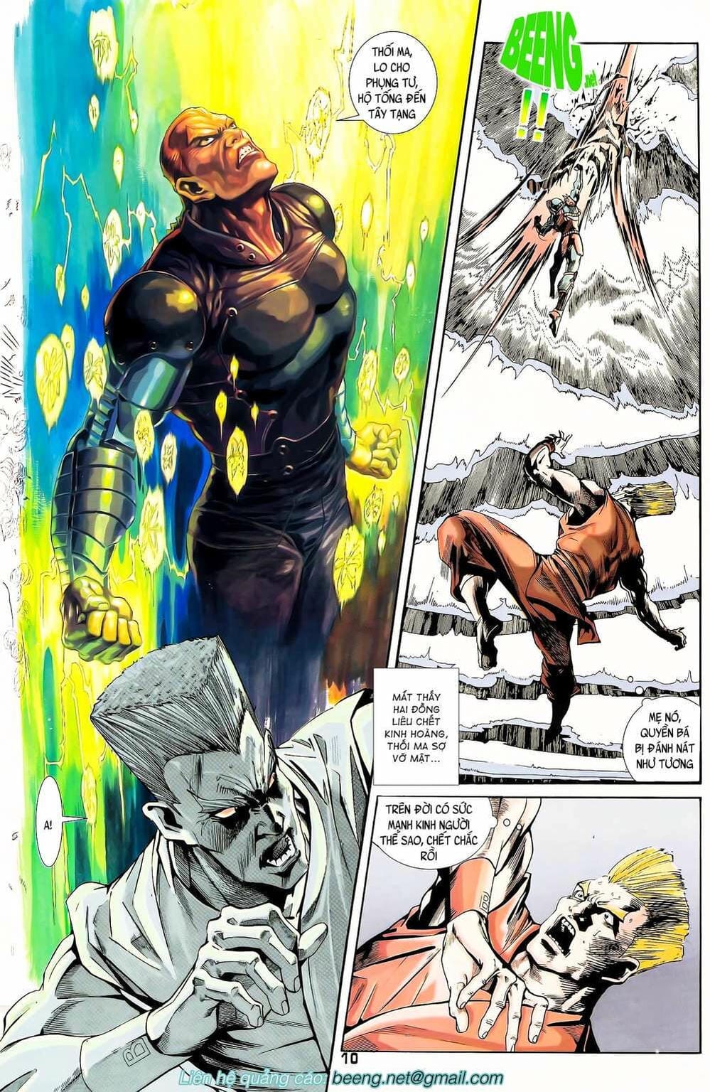 Truyện Tranh Long Hổ 5 Thế trang 8