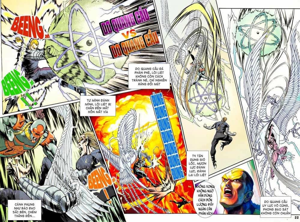 Truyện Tranh Long Hổ 5 Thế trang 8