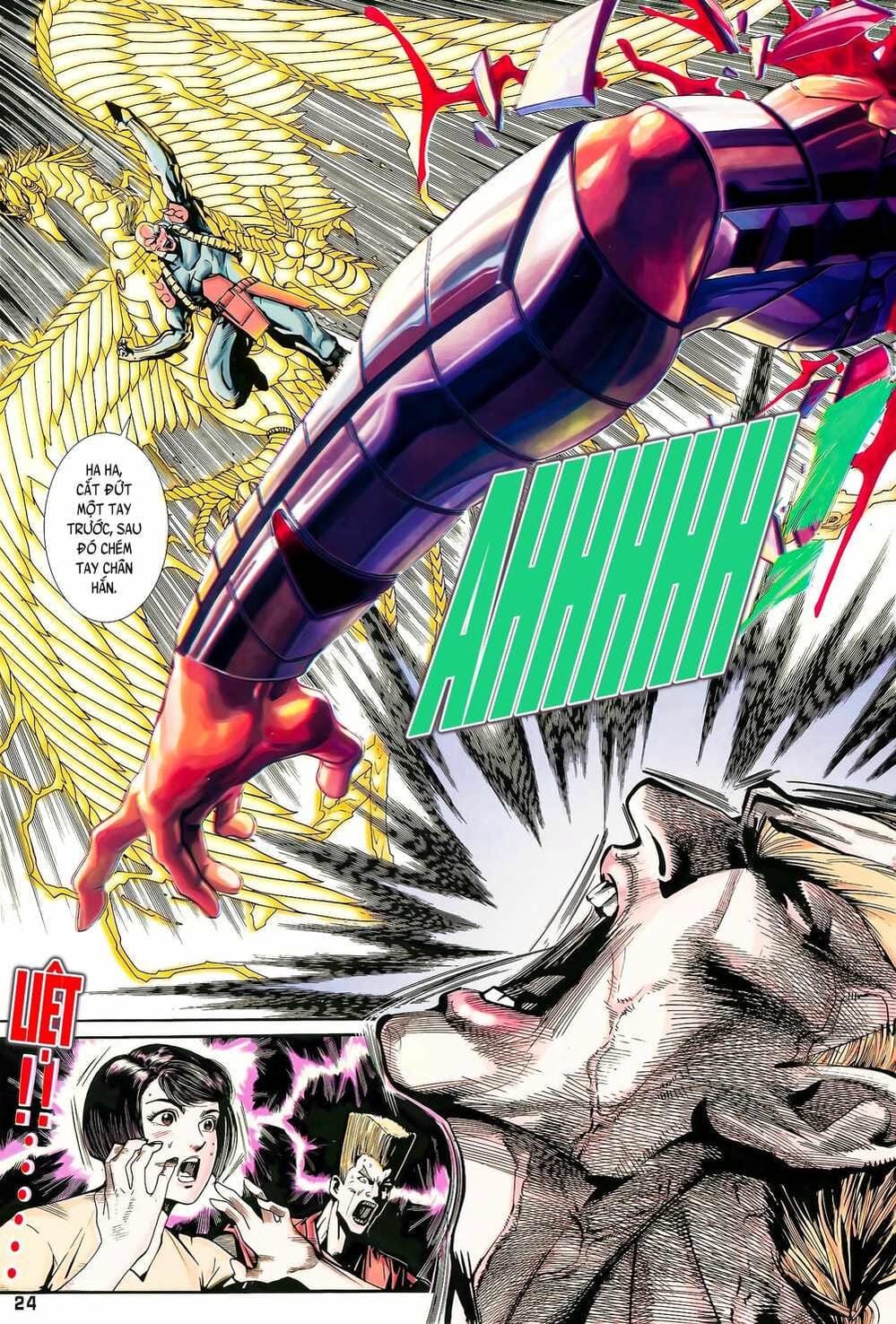 Truyện Tranh Long Hổ 5 Thế trang 8