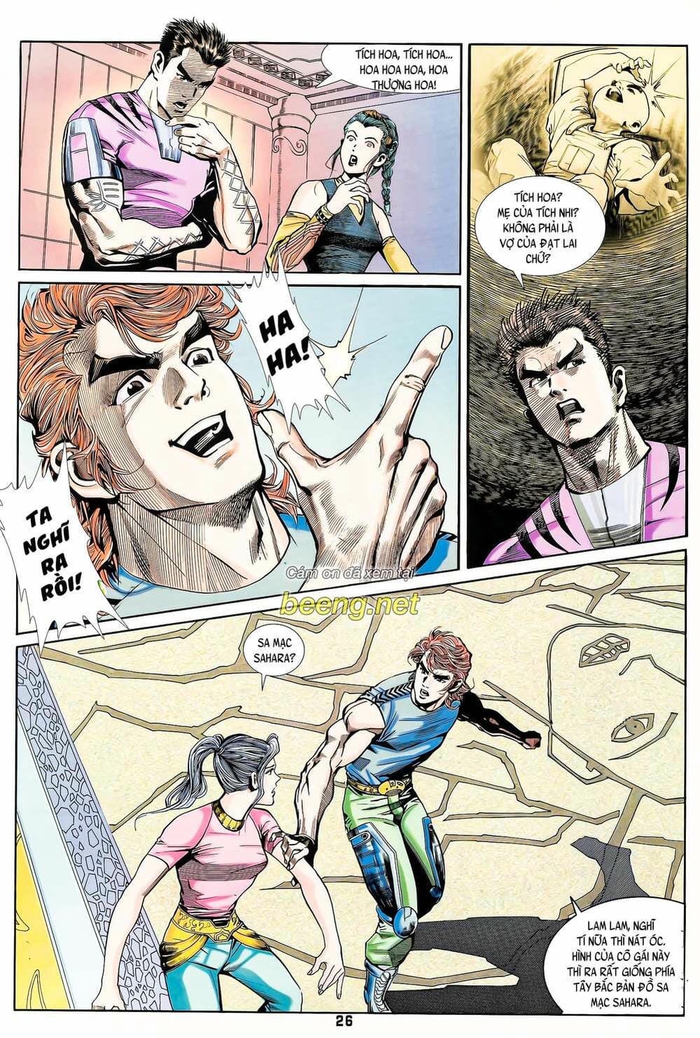 Truyện Tranh Long Hổ 5 Thế trang 8