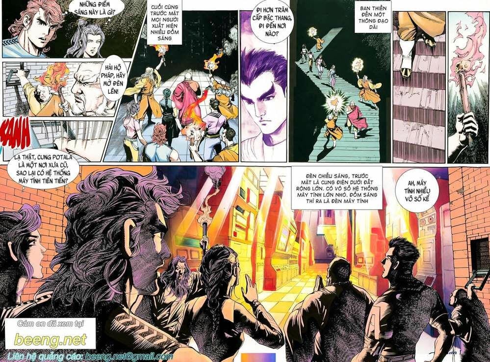 Truyện Tranh Long Hổ 5 Thế trang 8