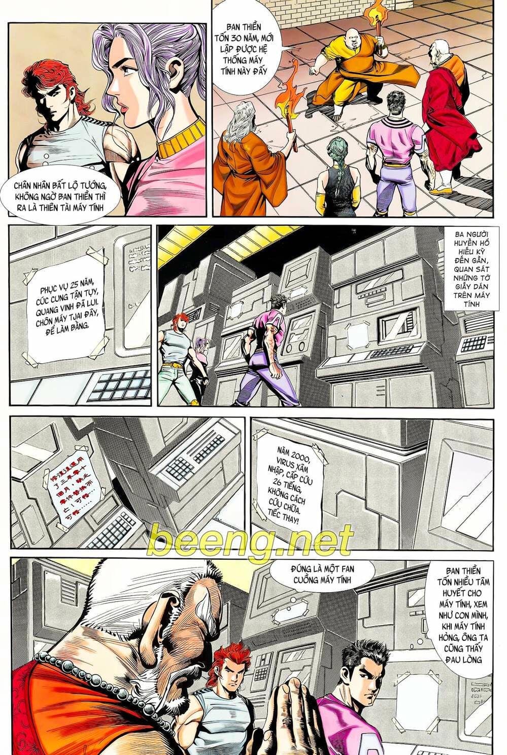 Truyện Tranh Long Hổ 5 Thế trang 8