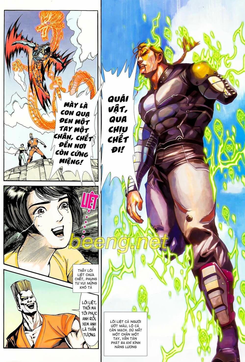 Truyện Tranh Long Hổ 5 Thế trang 8