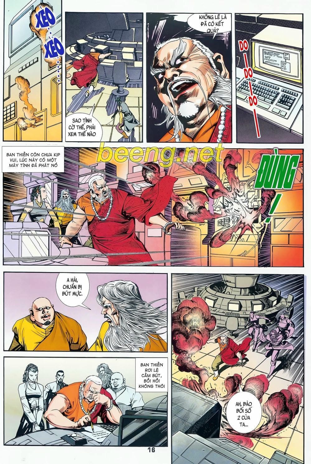 Truyện Tranh Long Hổ 5 Thế trang 8