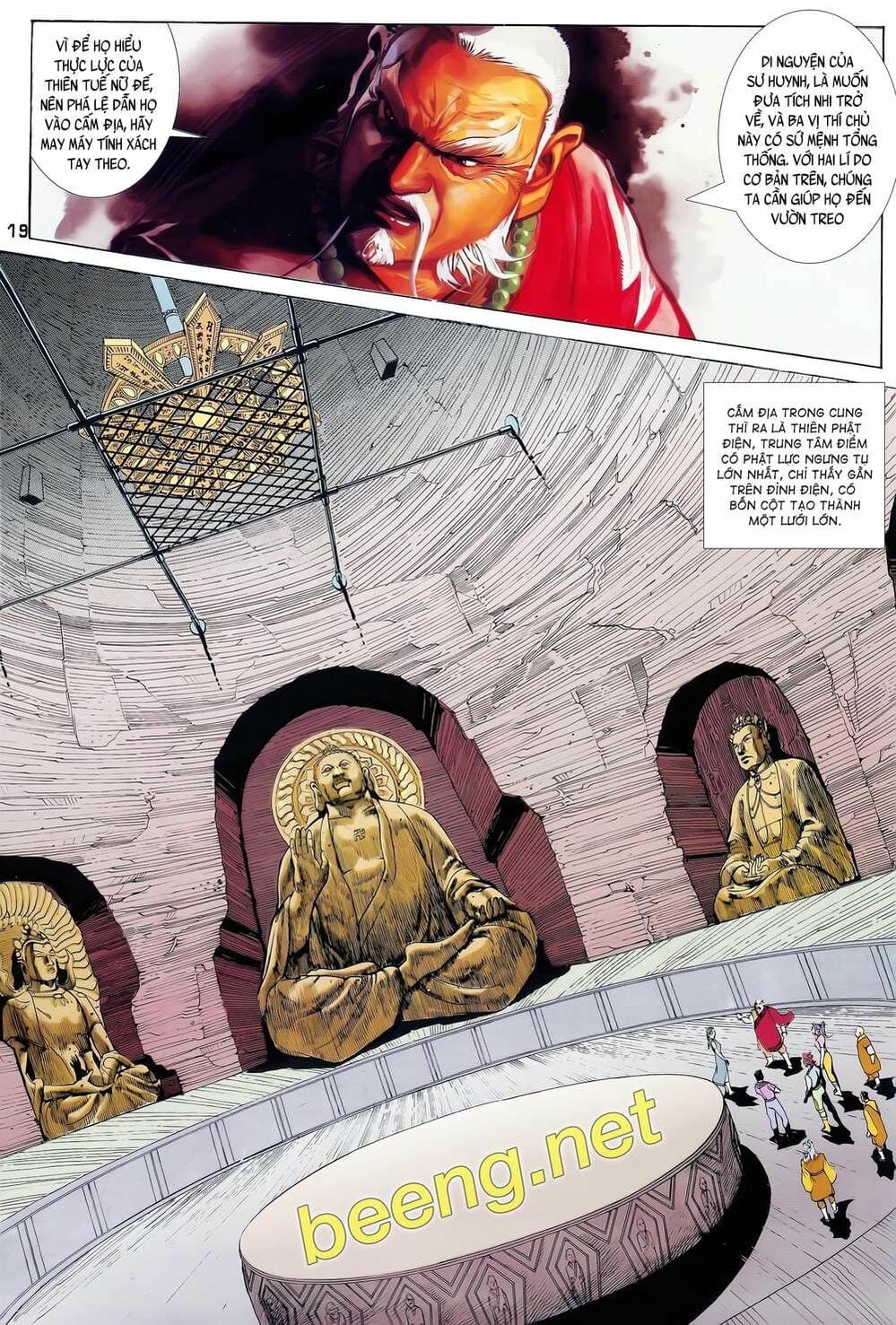 Truyện Tranh Long Hổ 5 Thế trang 8