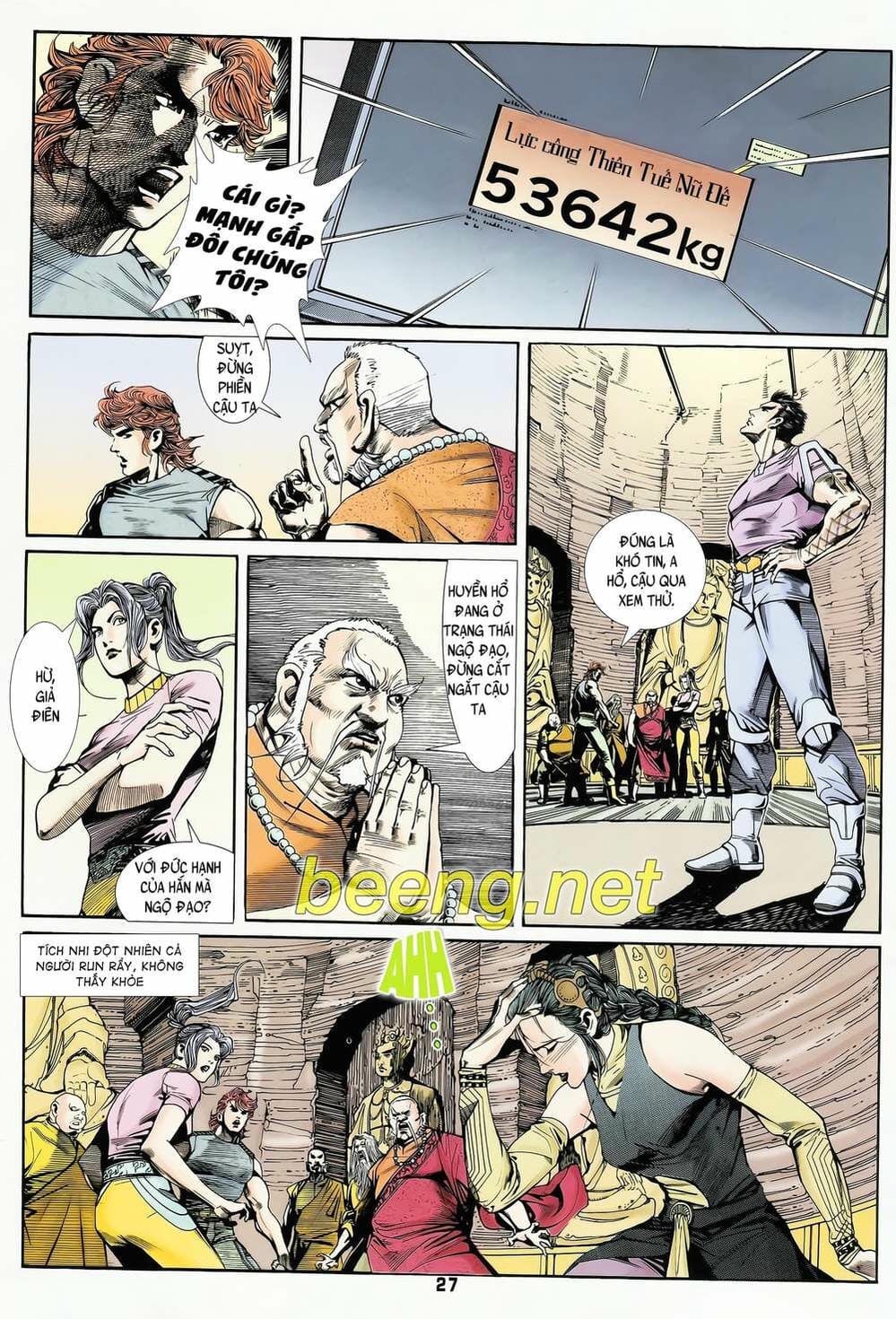 Truyện Tranh Long Hổ 5 Thế trang 8