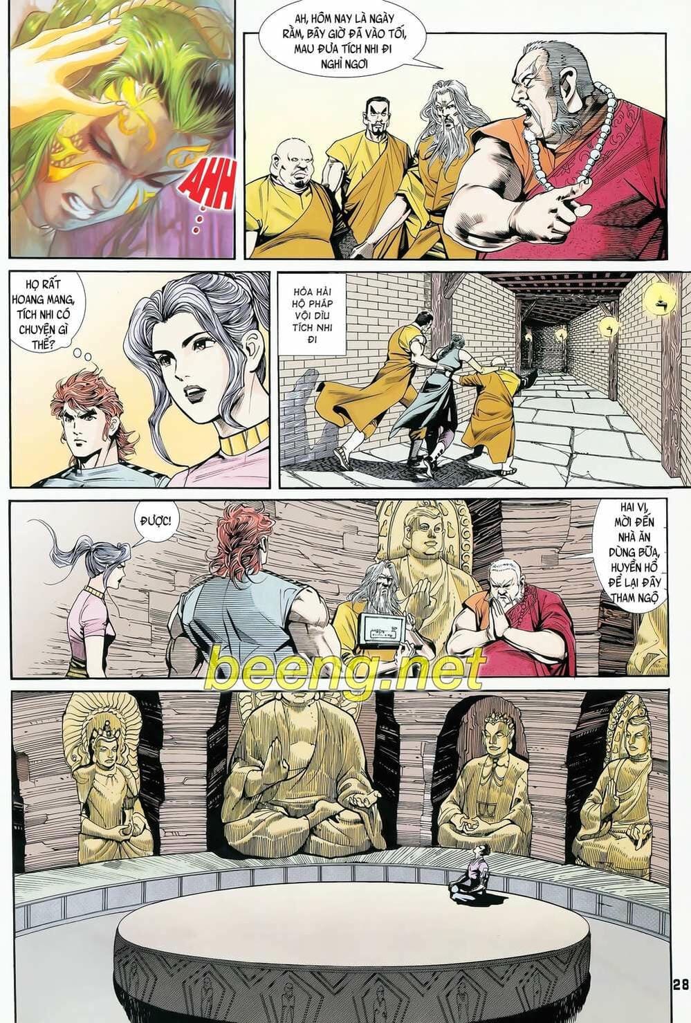 Truyện Tranh Long Hổ 5 Thế trang 8