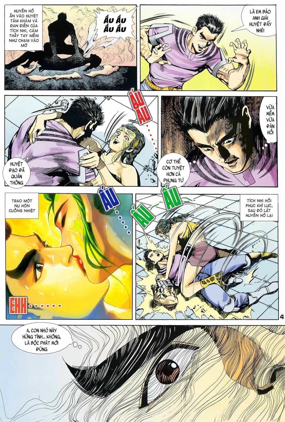 Truyện Tranh Long Hổ 5 Thế trang 8