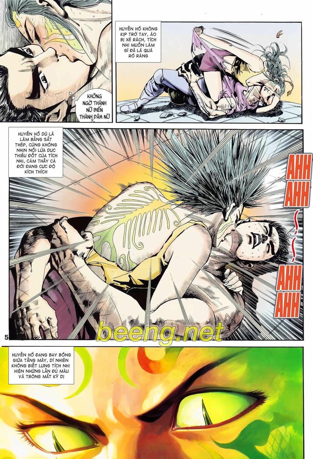 Truyện Tranh Long Hổ 5 Thế trang 8