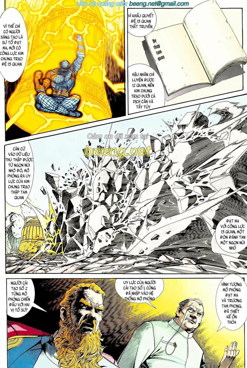 Truyện Tranh Long Hổ 5 Thế trang 8