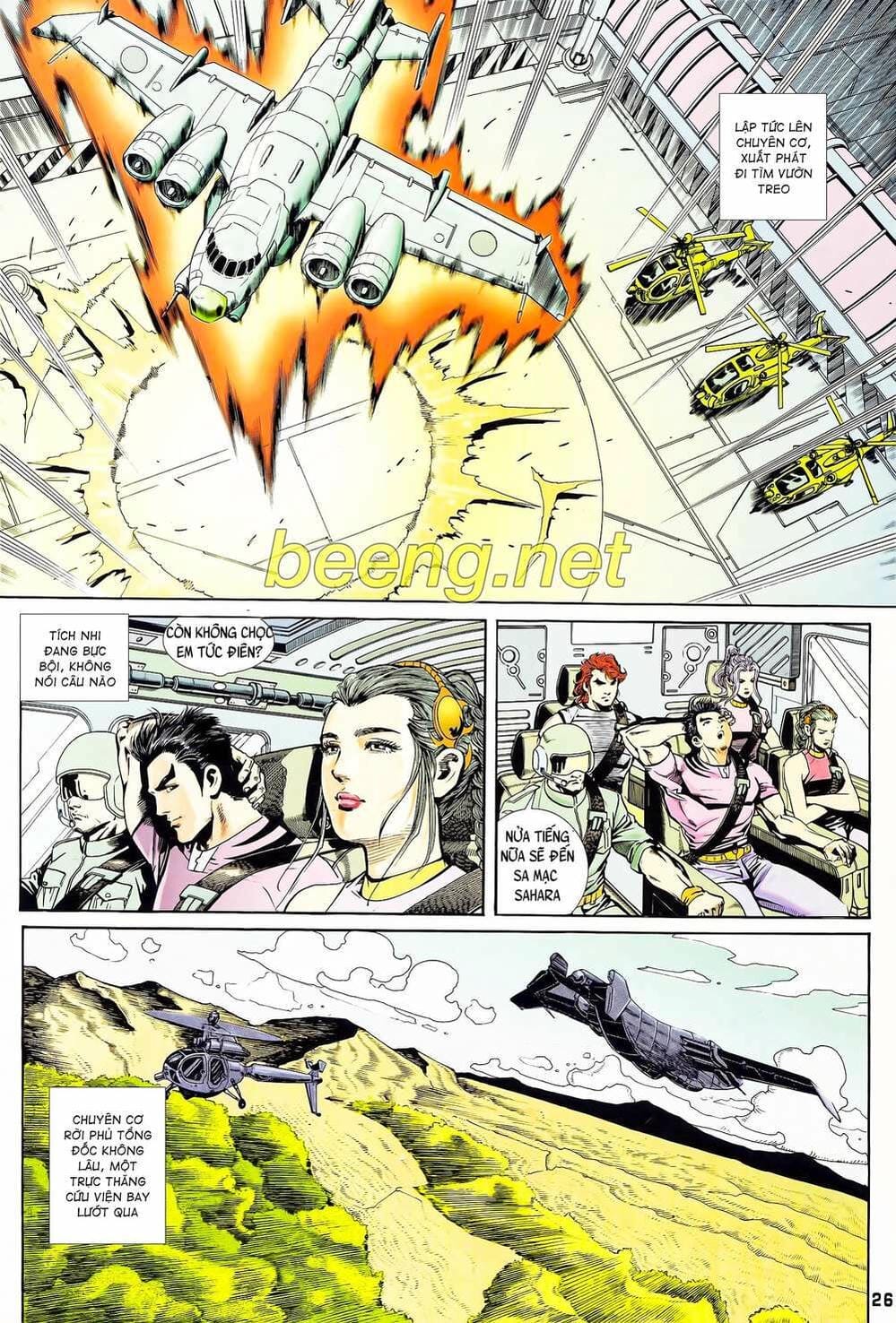 Truyện Tranh Long Hổ 5 Thế trang 8