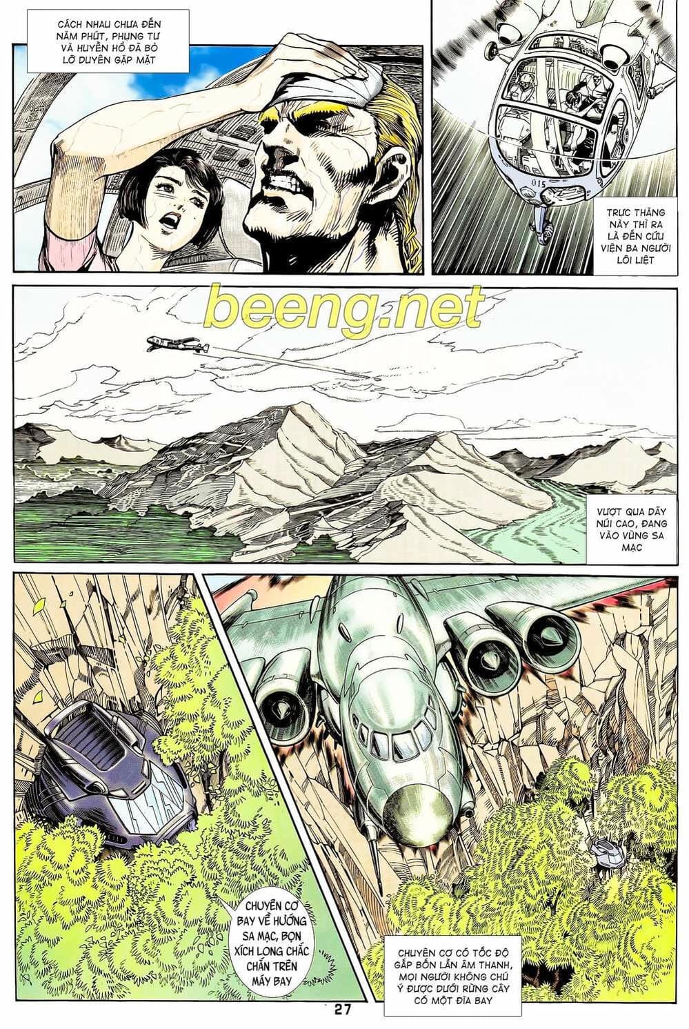 Truyện Tranh Long Hổ 5 Thế trang 8