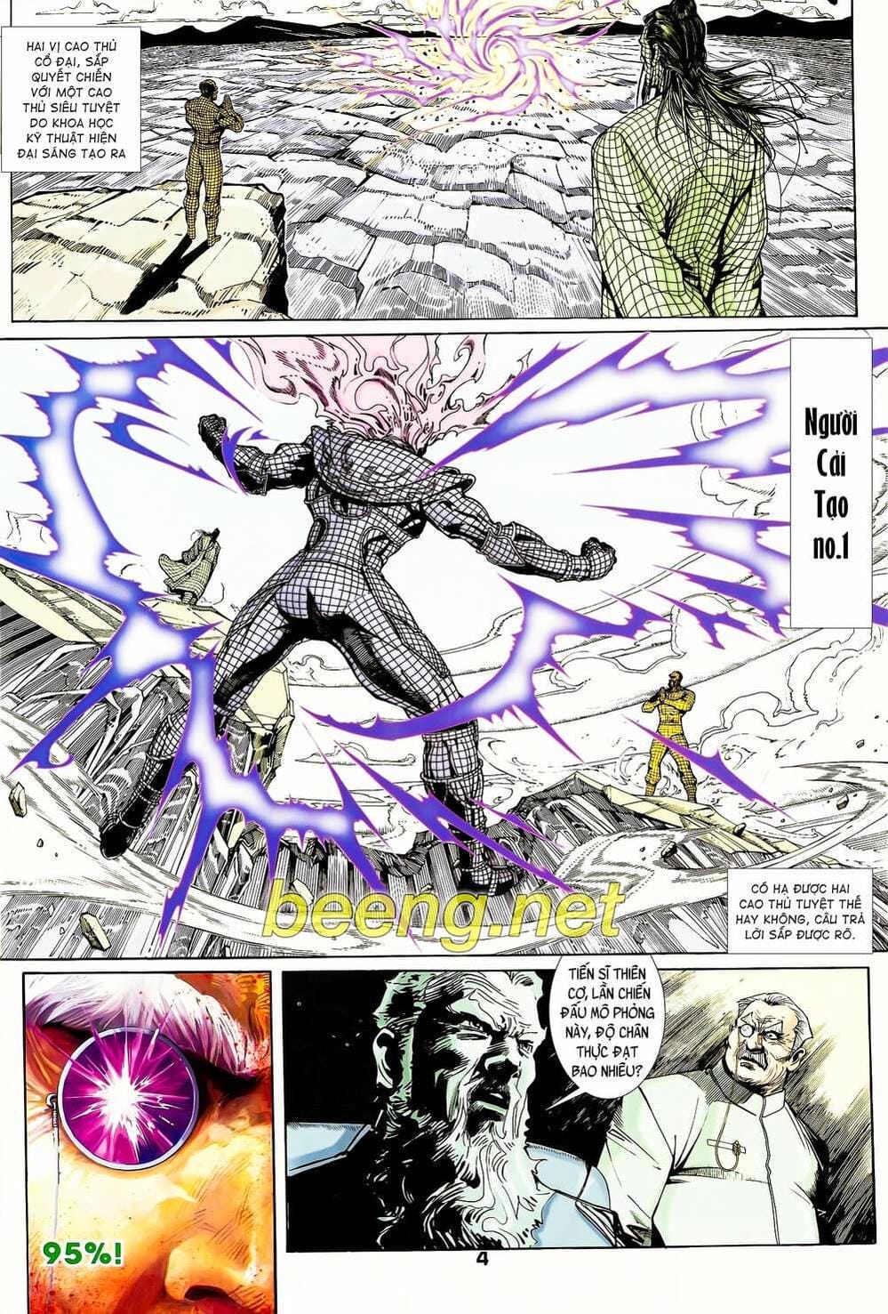 Truyện Tranh Long Hổ 5 Thế trang 8