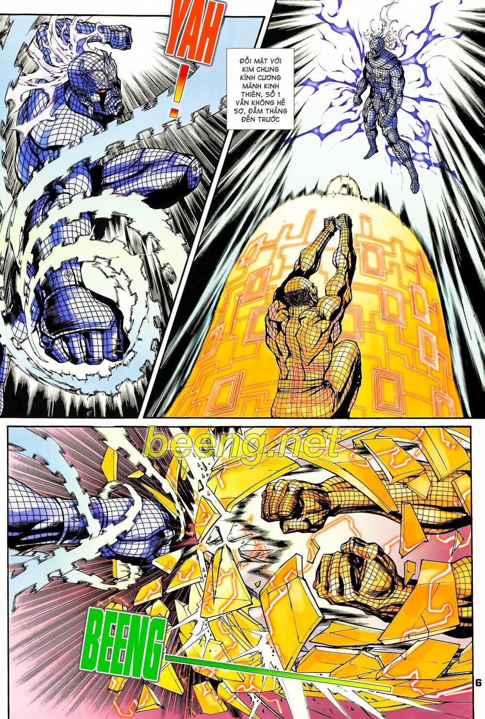 Truyện Tranh Long Hổ 5 Thế trang 8