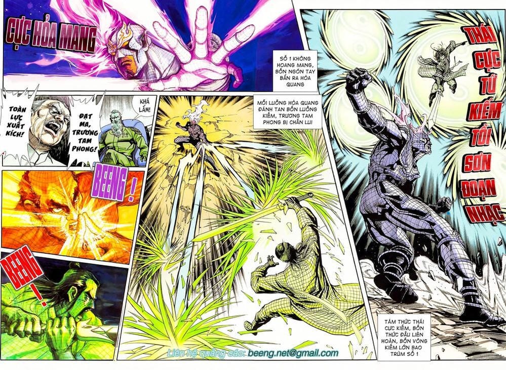 Truyện Tranh Long Hổ 5 Thế trang 8