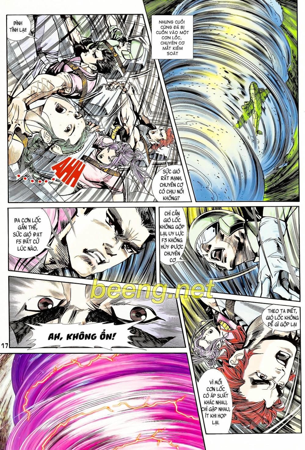 Truyện Tranh Long Hổ 5 Thế trang 8