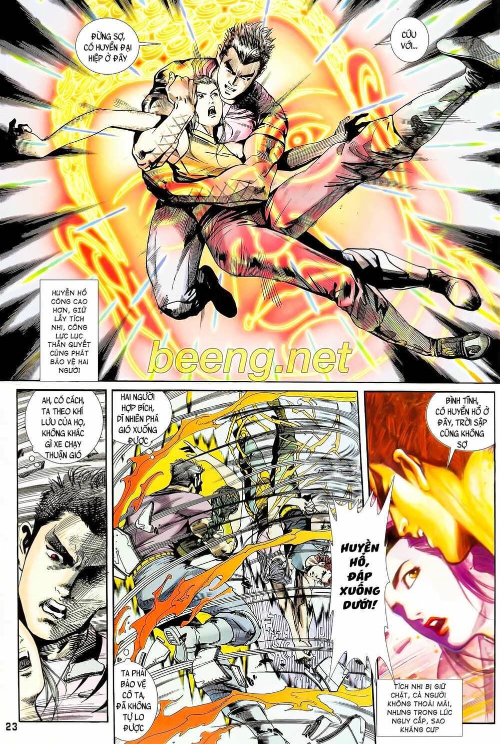 Truyện Tranh Long Hổ 5 Thế trang 8