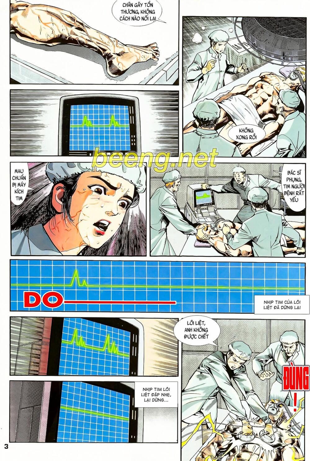 Truyện Tranh Long Hổ 5 Thế trang 8