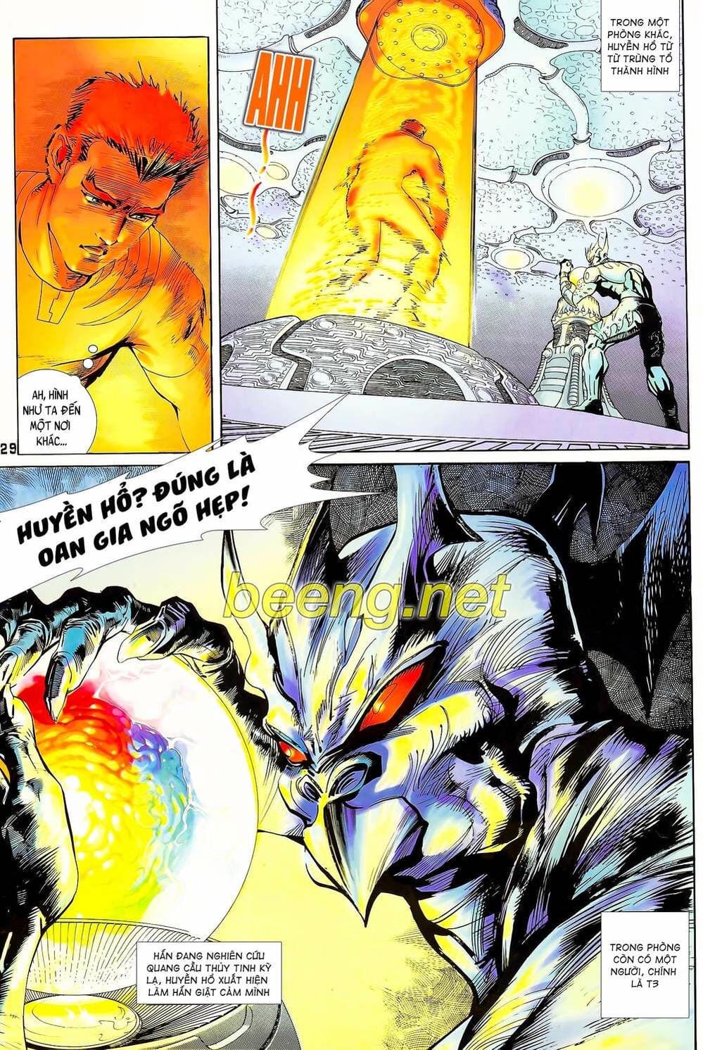 Truyện Tranh Long Hổ 5 Thế trang 8