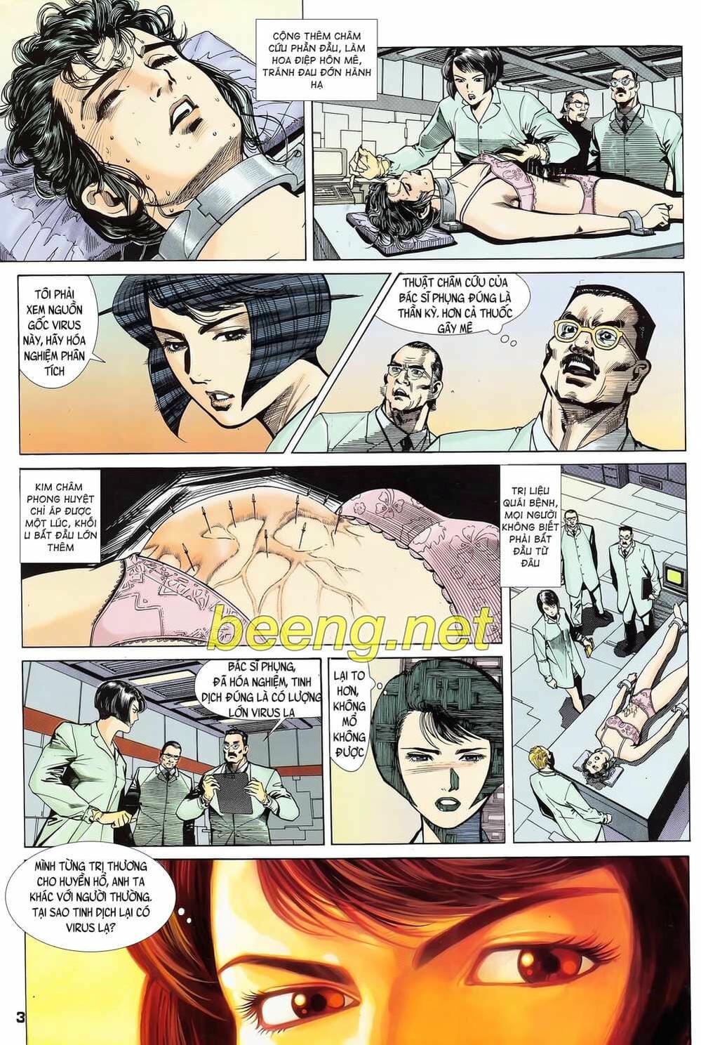 Truyện Tranh Long Hổ 5 Thế trang 8