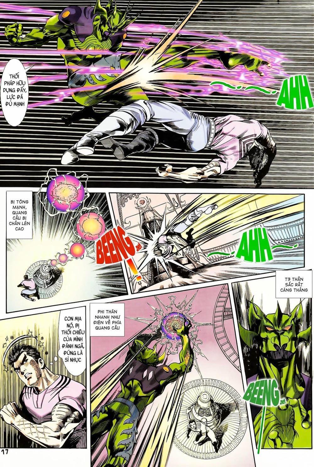 Truyện Tranh Long Hổ 5 Thế trang 8