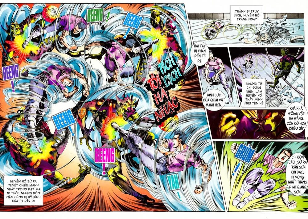 Truyện Tranh Long Hổ 5 Thế trang 8