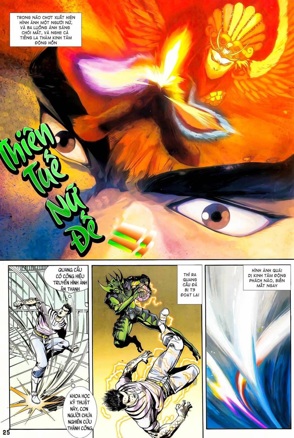 Truyện Tranh Long Hổ 5 Thế trang 8