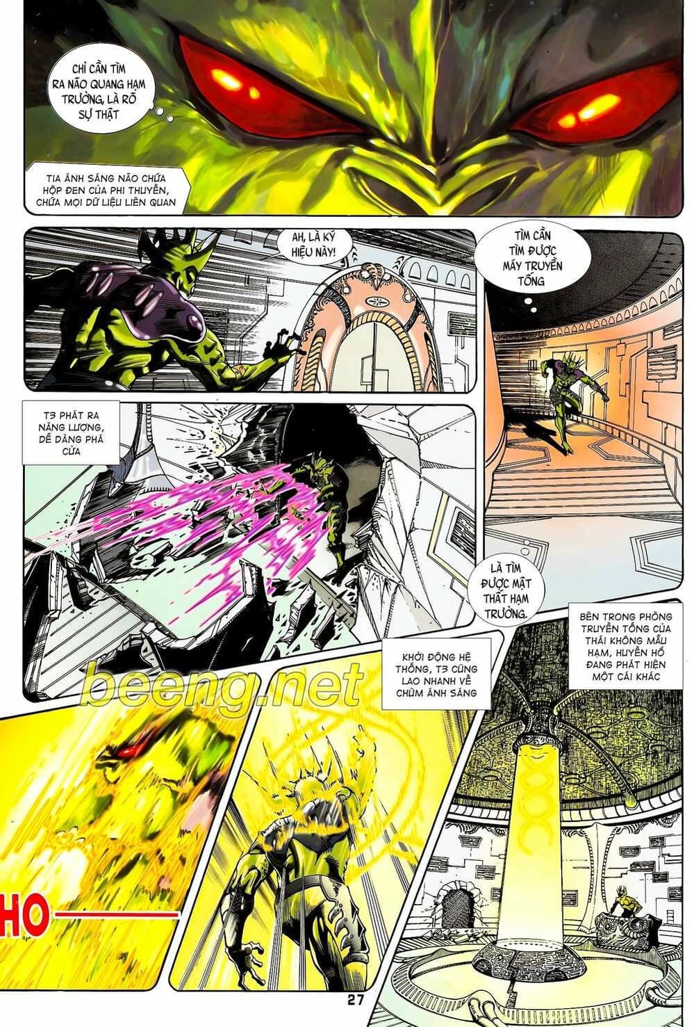 Truyện Tranh Long Hổ 5 Thế trang 8