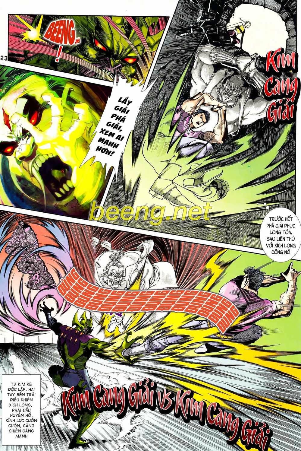 Truyện Tranh Long Hổ 5 Thế trang 8