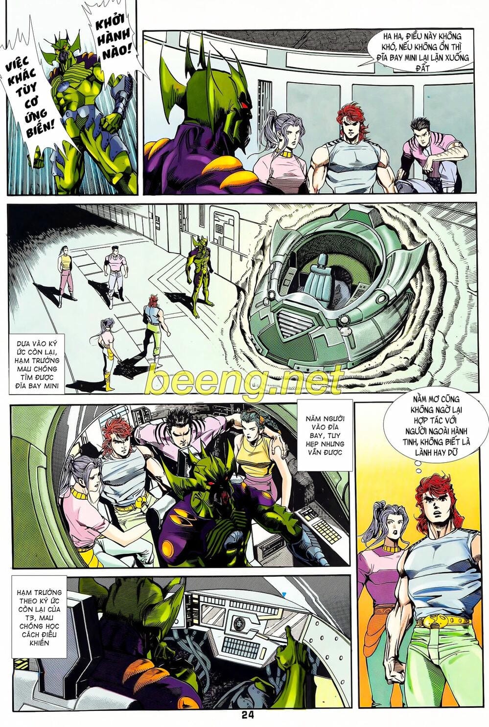 Truyện Tranh Long Hổ 5 Thế trang 8