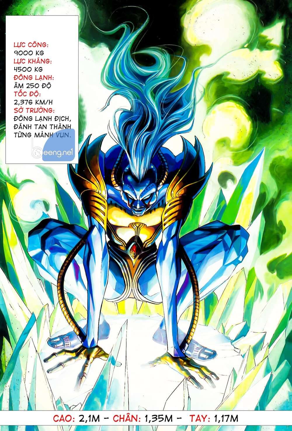 Truyện Tranh Long Hổ 5 Thế trang 8