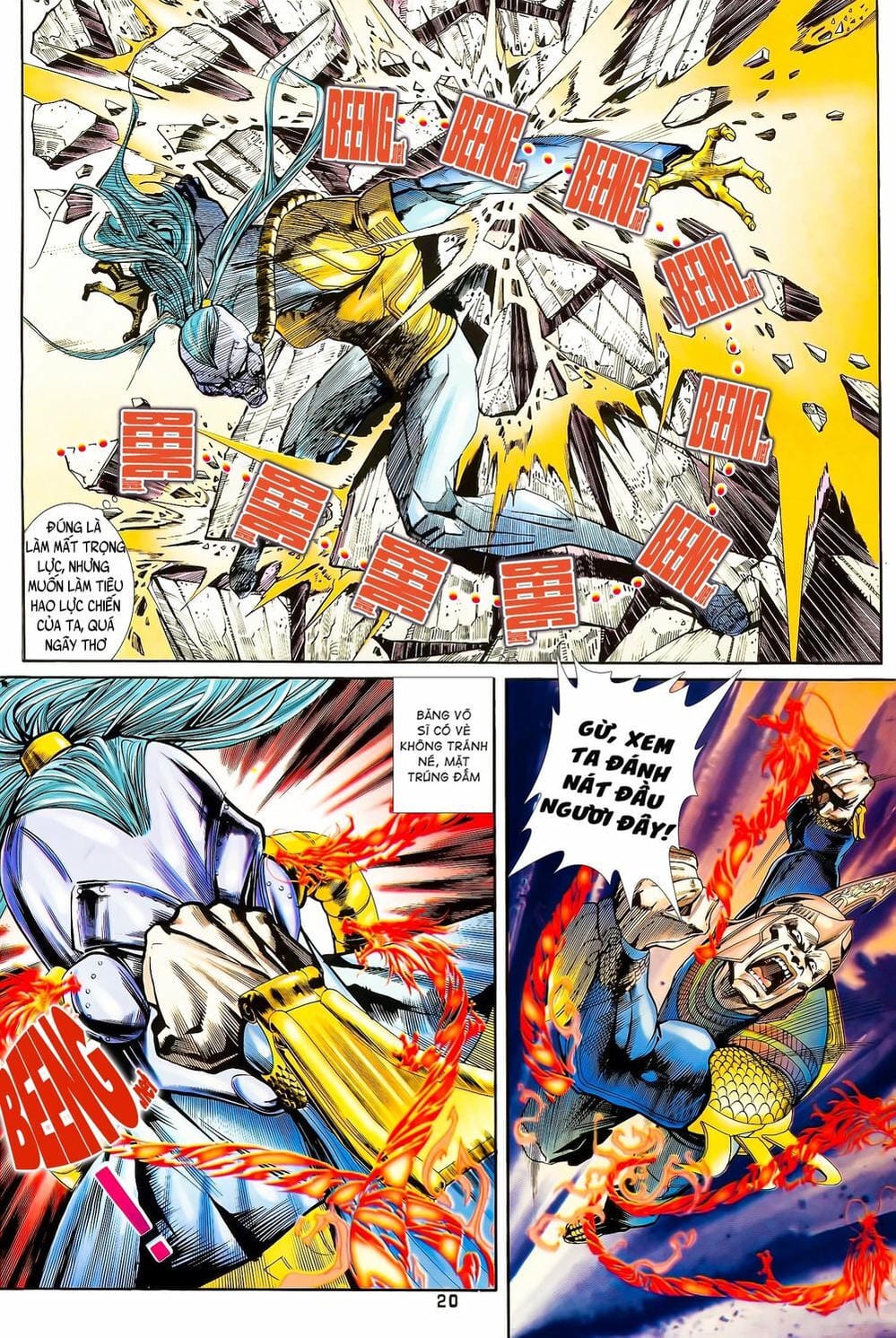 Truyện Tranh Long Hổ 5 Thế trang 8