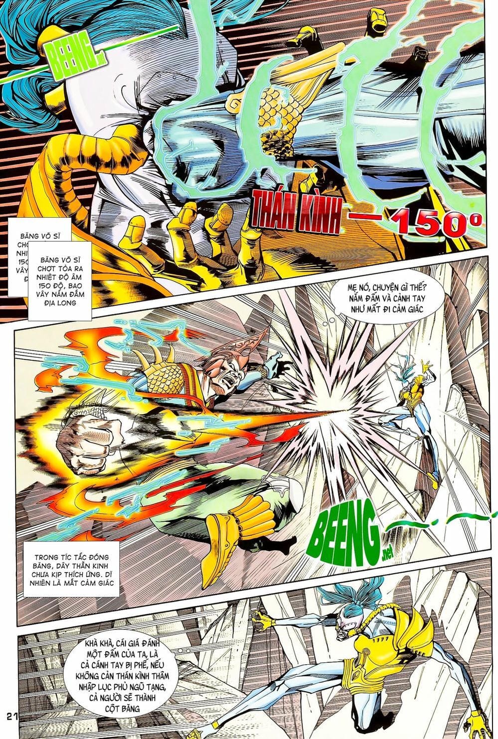 Truyện Tranh Long Hổ 5 Thế trang 8