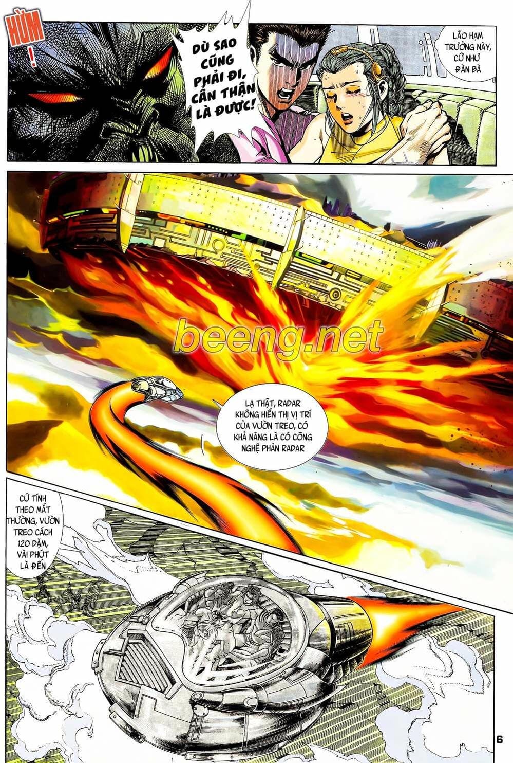 Truyện Tranh Long Hổ 5 Thế trang 8
