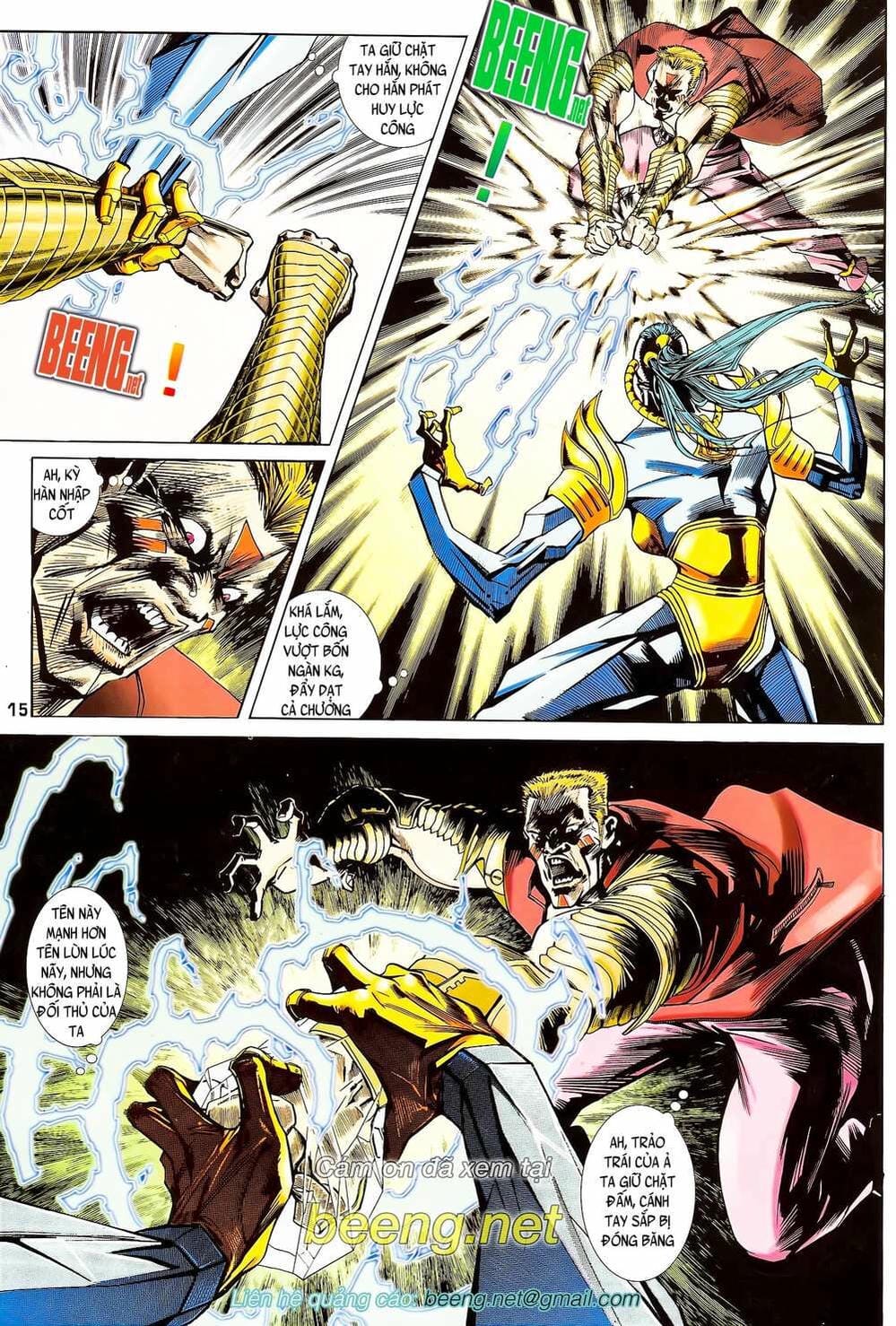 Truyện Tranh Long Hổ 5 Thế trang 8