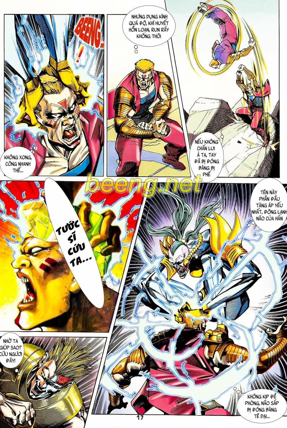 Truyện Tranh Long Hổ 5 Thế trang 8