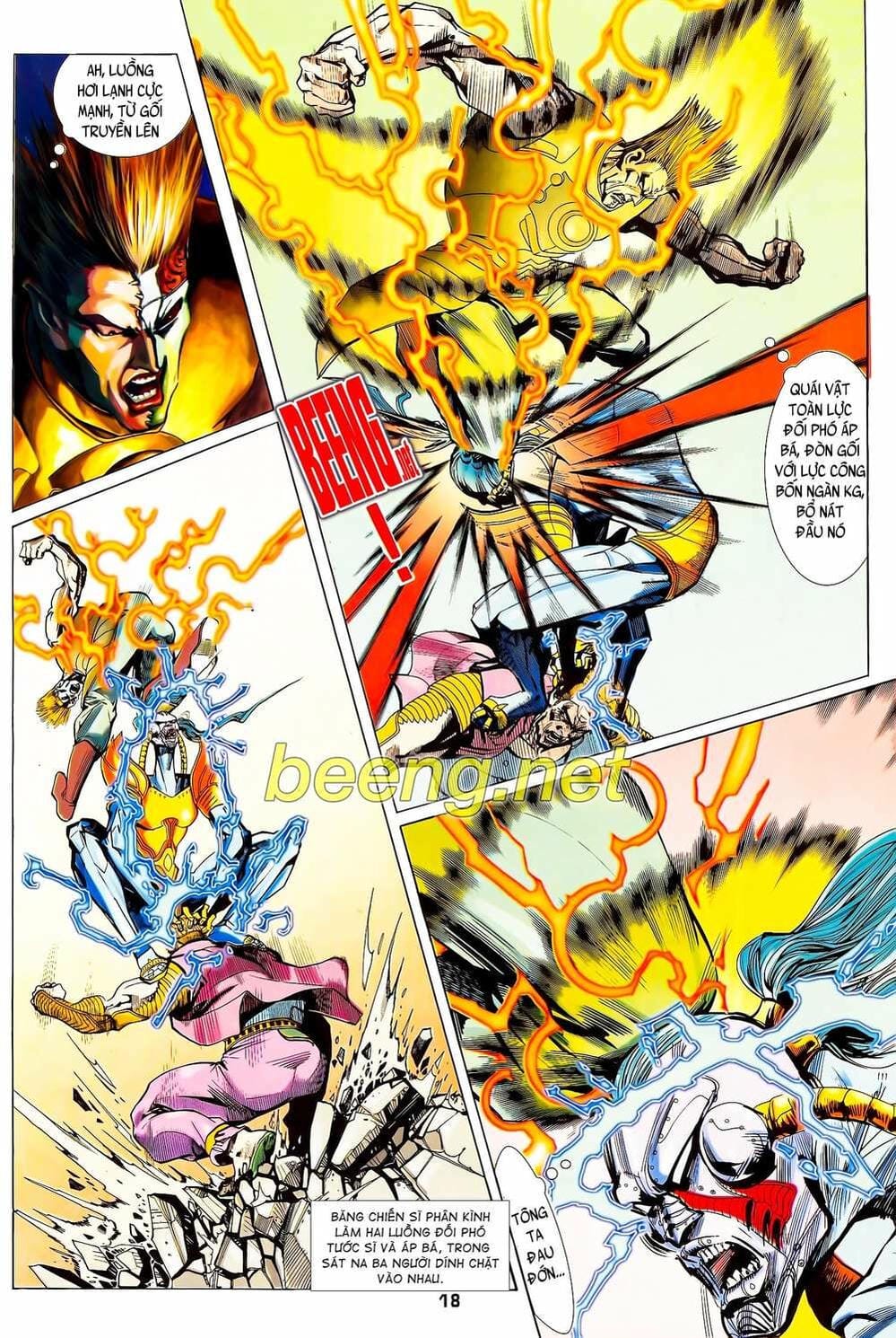Truyện Tranh Long Hổ 5 Thế trang 8