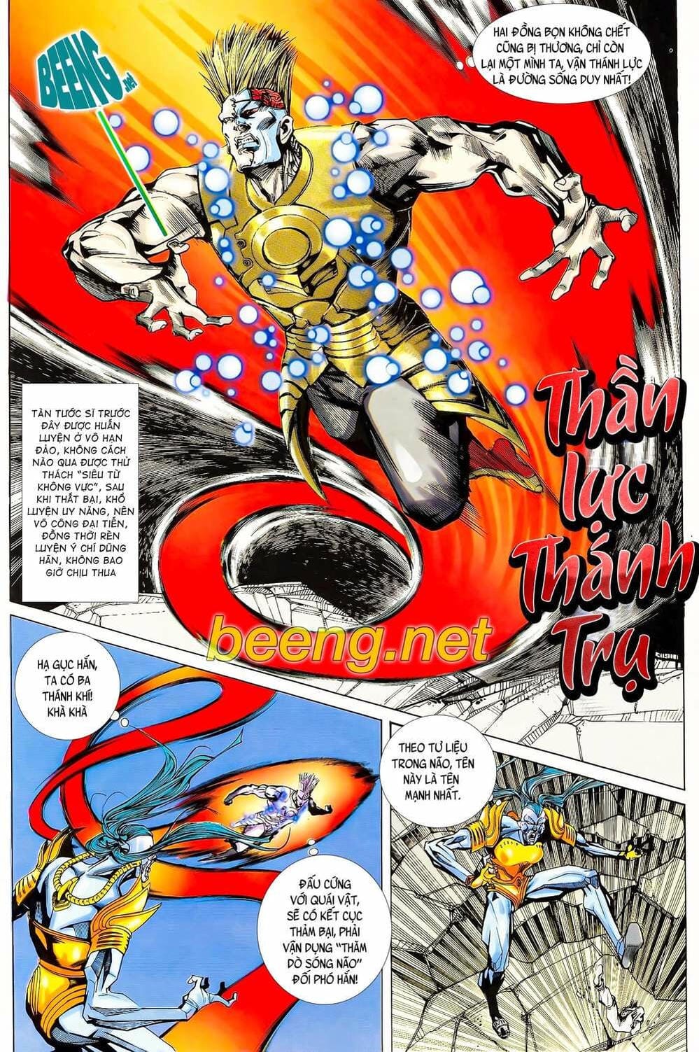 Truyện Tranh Long Hổ 5 Thế trang 8