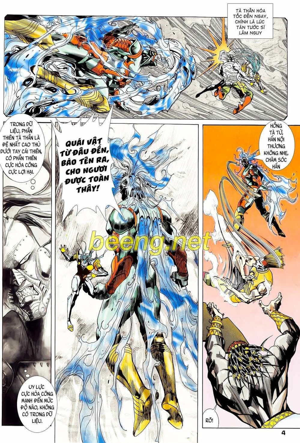 Truyện Tranh Long Hổ 5 Thế trang 8