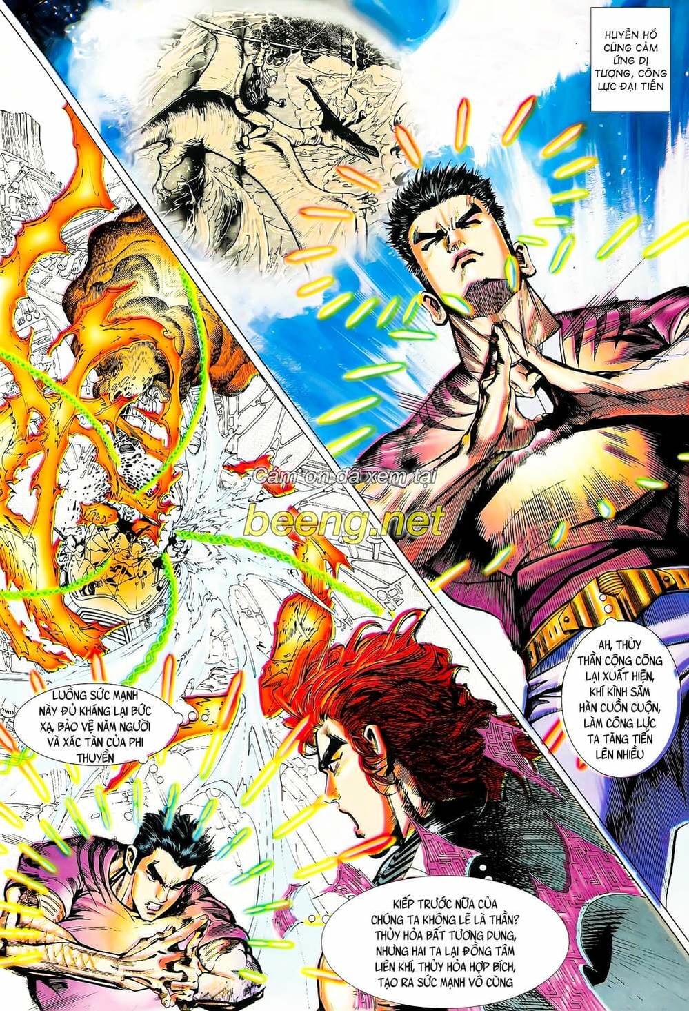 Truyện Tranh Long Hổ 5 Thế trang 8