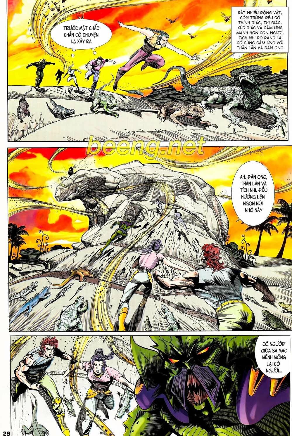 Truyện Tranh Long Hổ 5 Thế trang 8