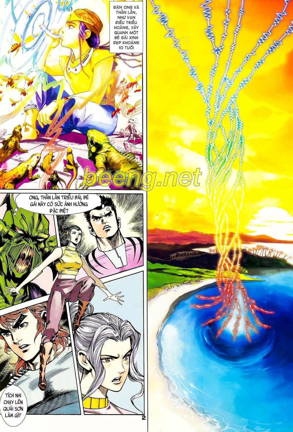 Truyện Tranh Long Hổ 5 Thế trang 8