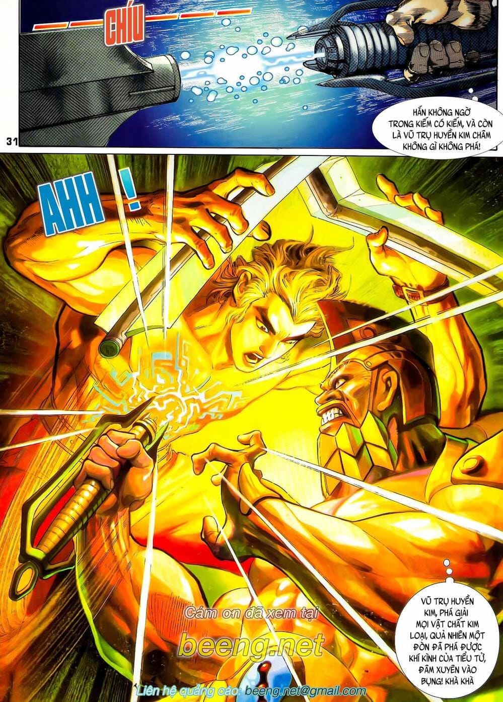 Truyện Tranh Long Hổ 5 Thế trang 8