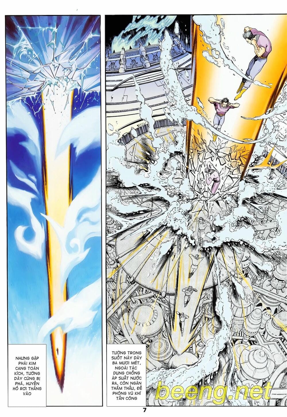 Truyện Tranh Long Hổ 5 Thế trang 8